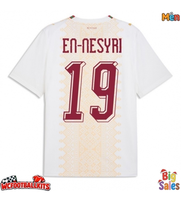 Morocco Youssef En-Nesyri #19 Replica Away Stadium Shirt World Cup 2026 Short Sleeve